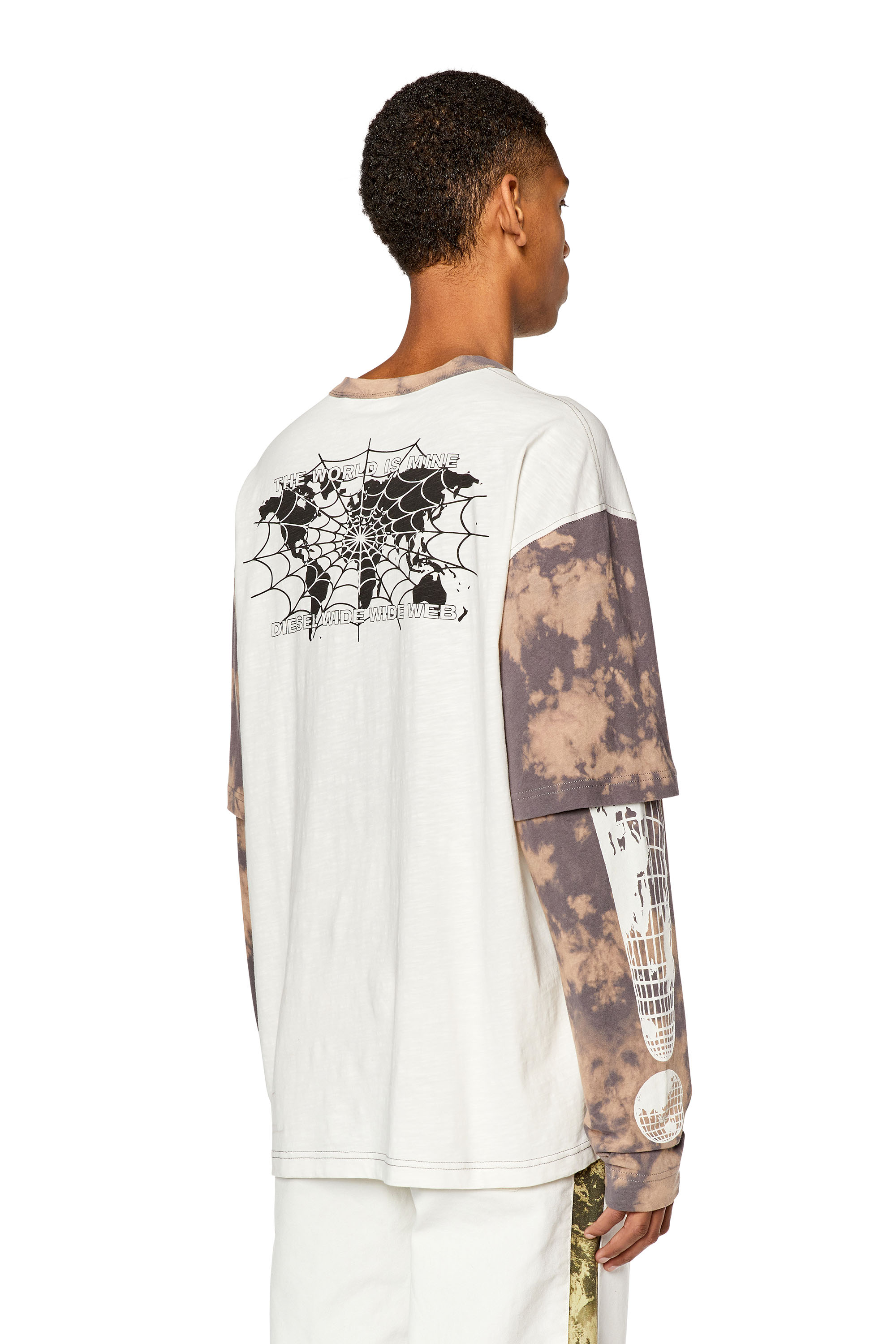 Diesel - T-WESHER, White - Image 4