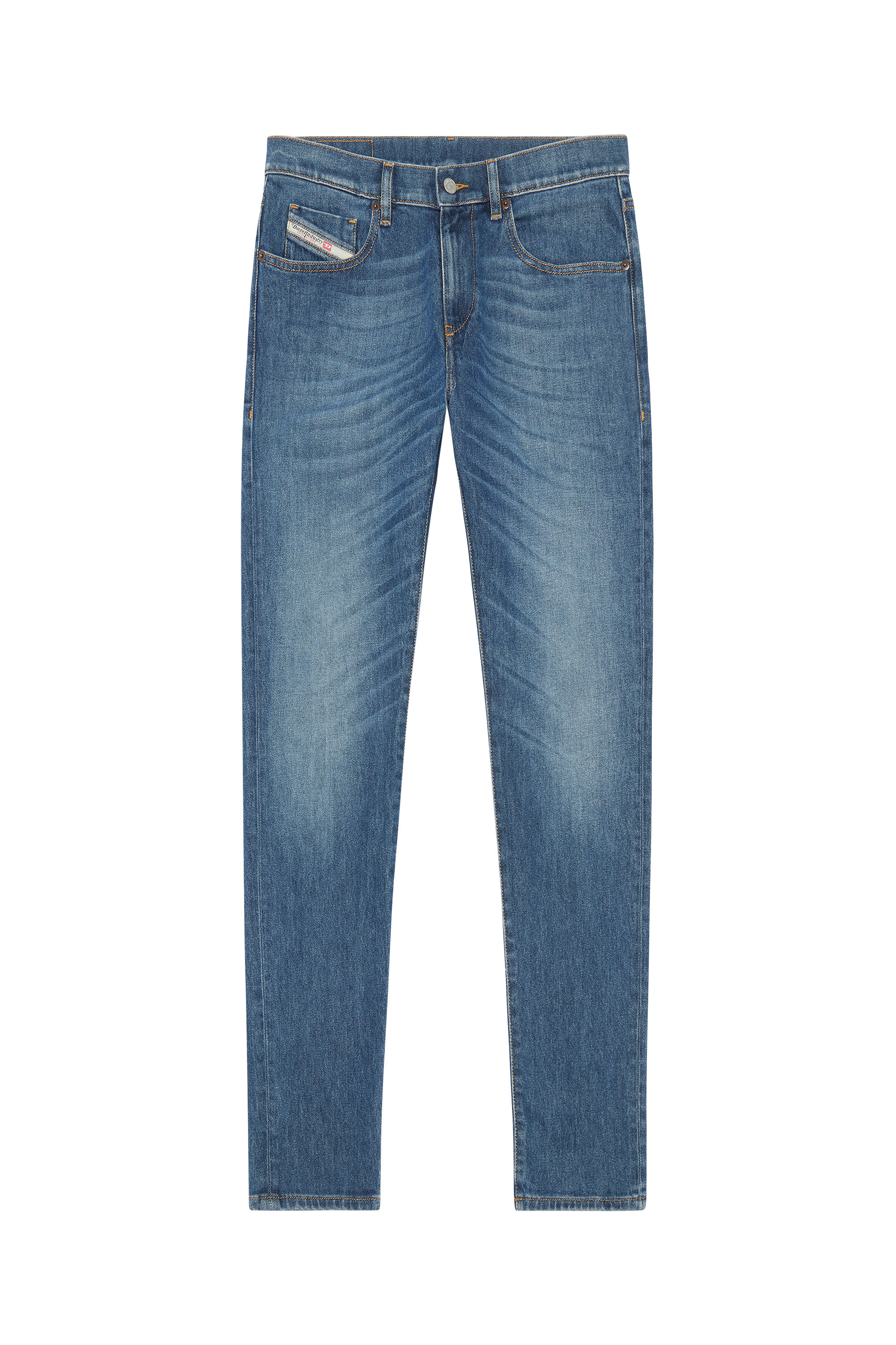 Diesel - Slim Jeans 2019 D-Strukt 09F88, Medium blue - Image 5