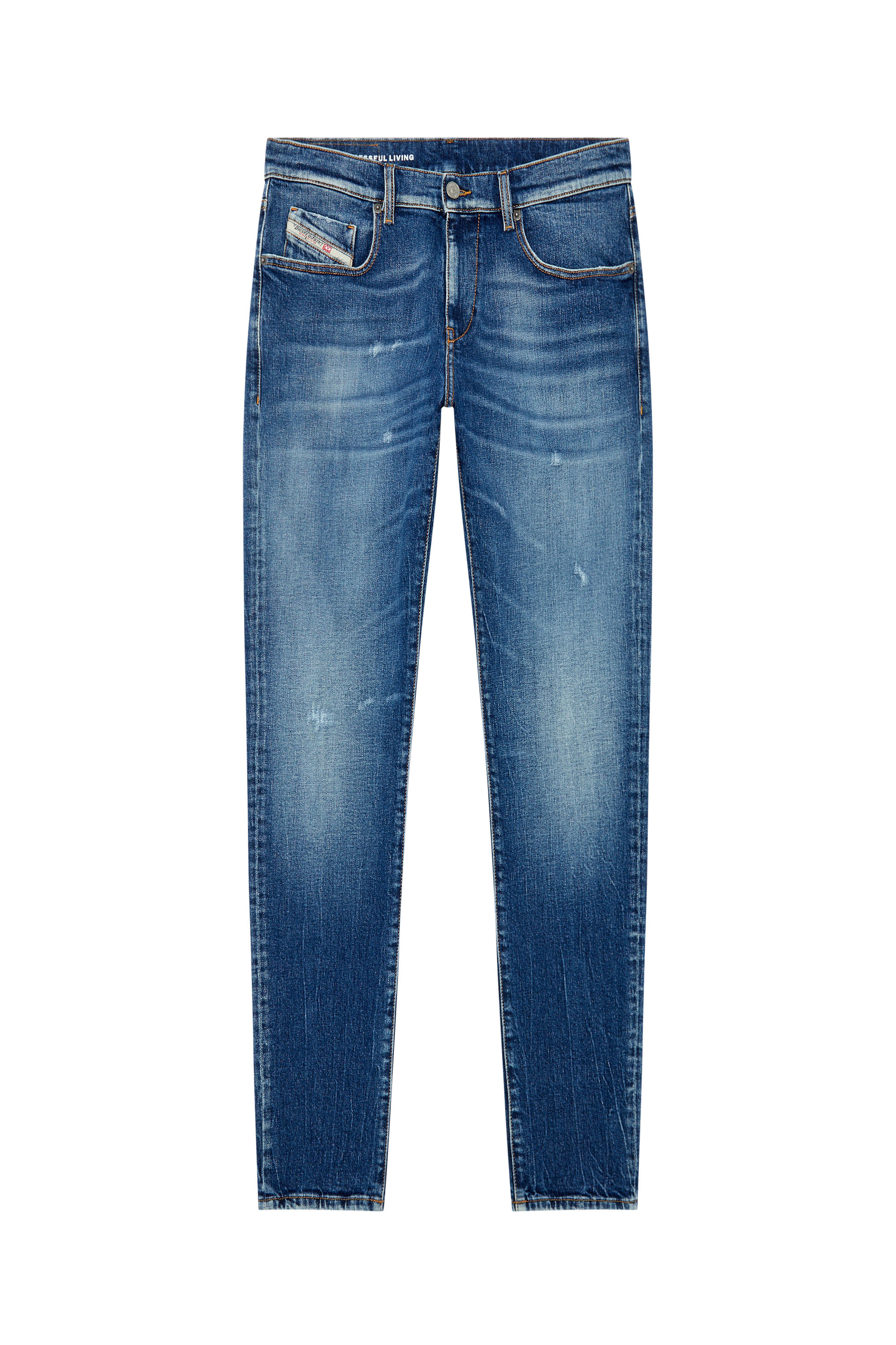 Diesel - Slim Jeans 2019 D-Strukt 007T3, Medium blue - Image 6