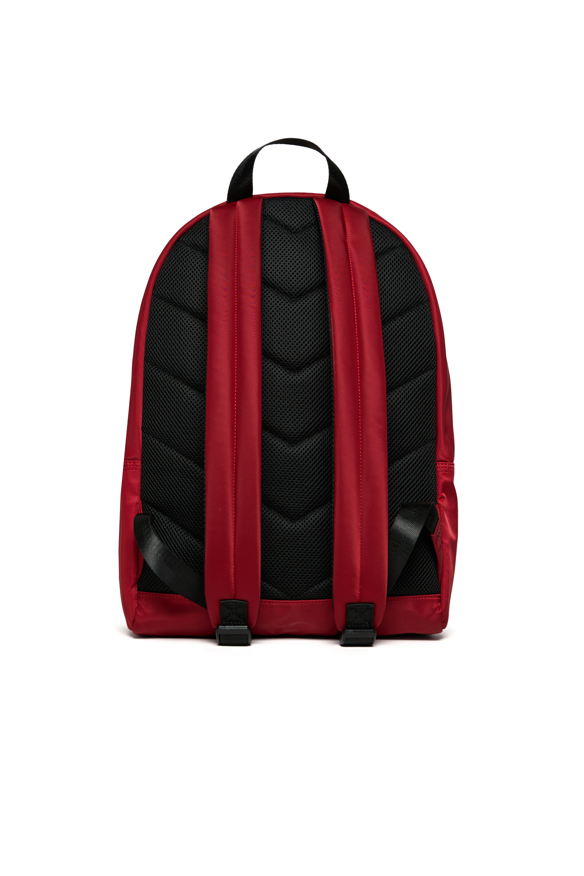 Diesel - WOVAL, Unisex's Nylon backpack with embossed Oval D in Red - 2