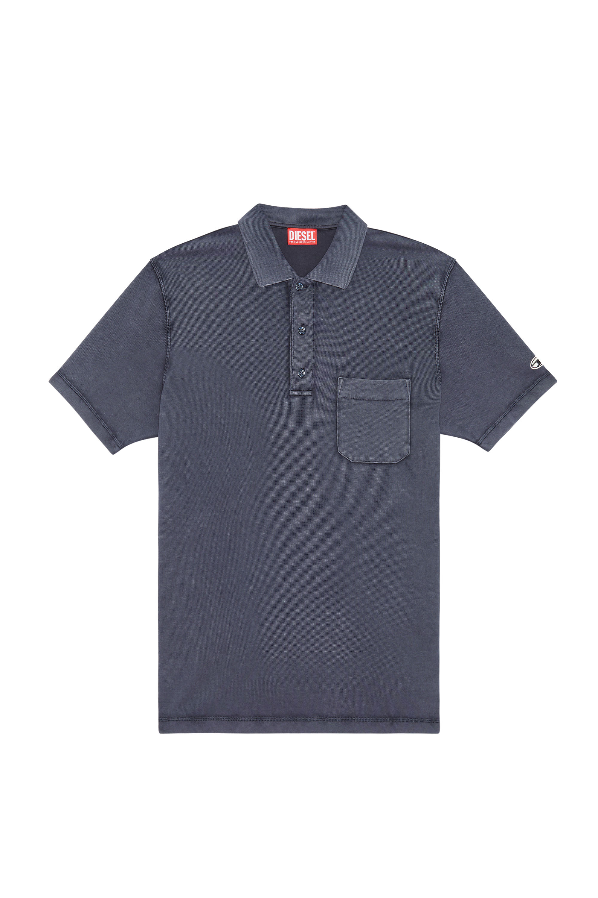 Diesel - T-POLO-WORKY-DOV-PE, Dark Blue - Image 6