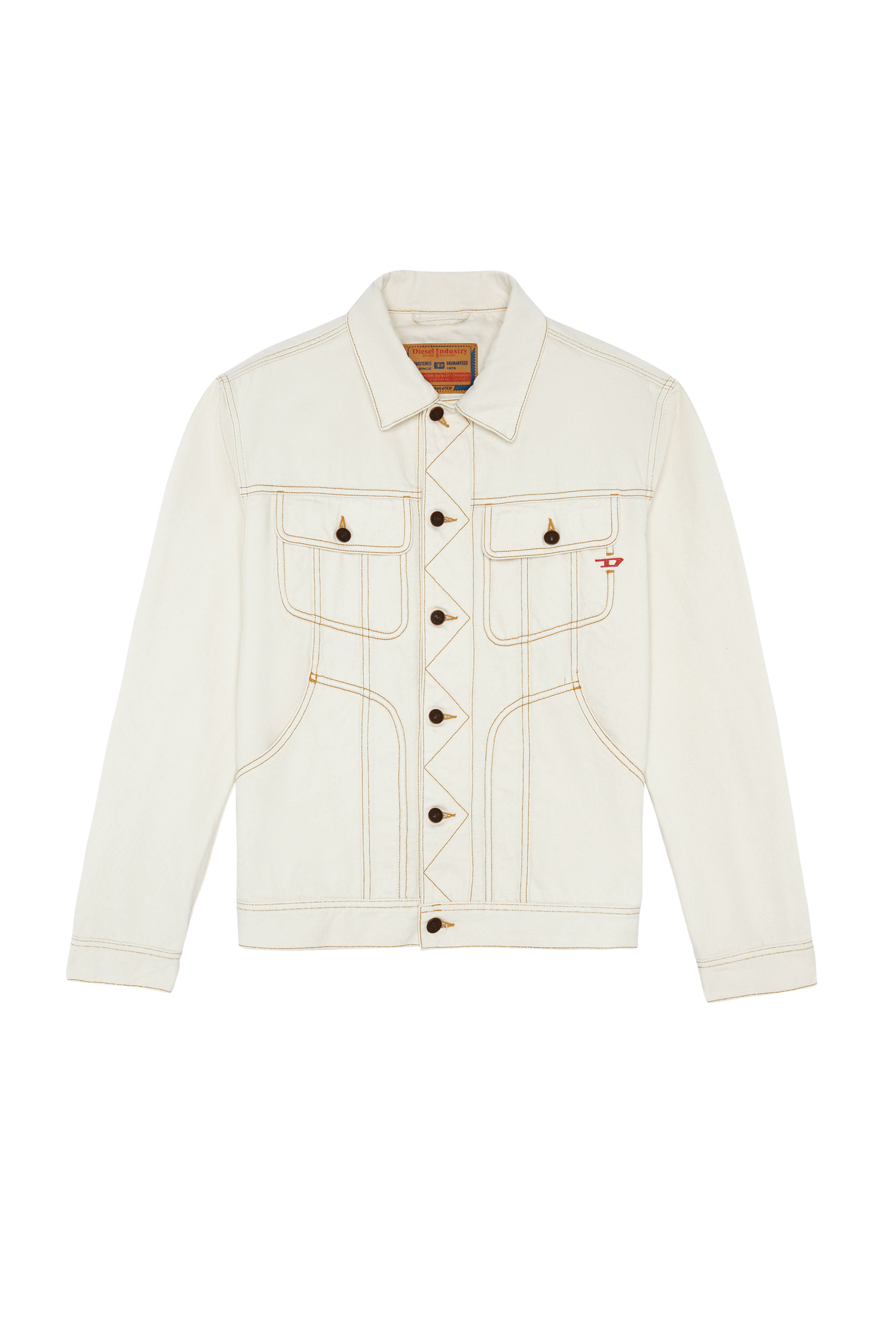gucci white denim jacket