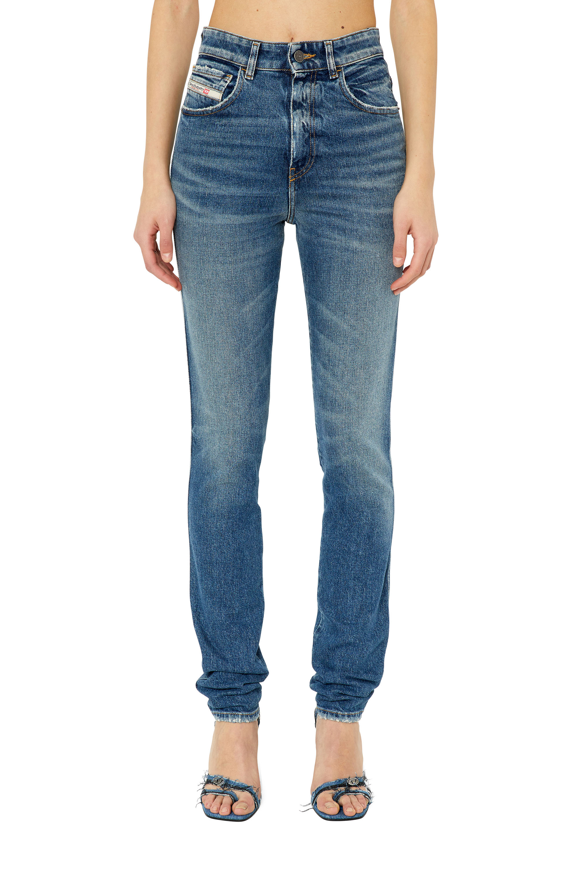Diesel - 1994 007L1 Straight Jeans, Medium blue - Image 1