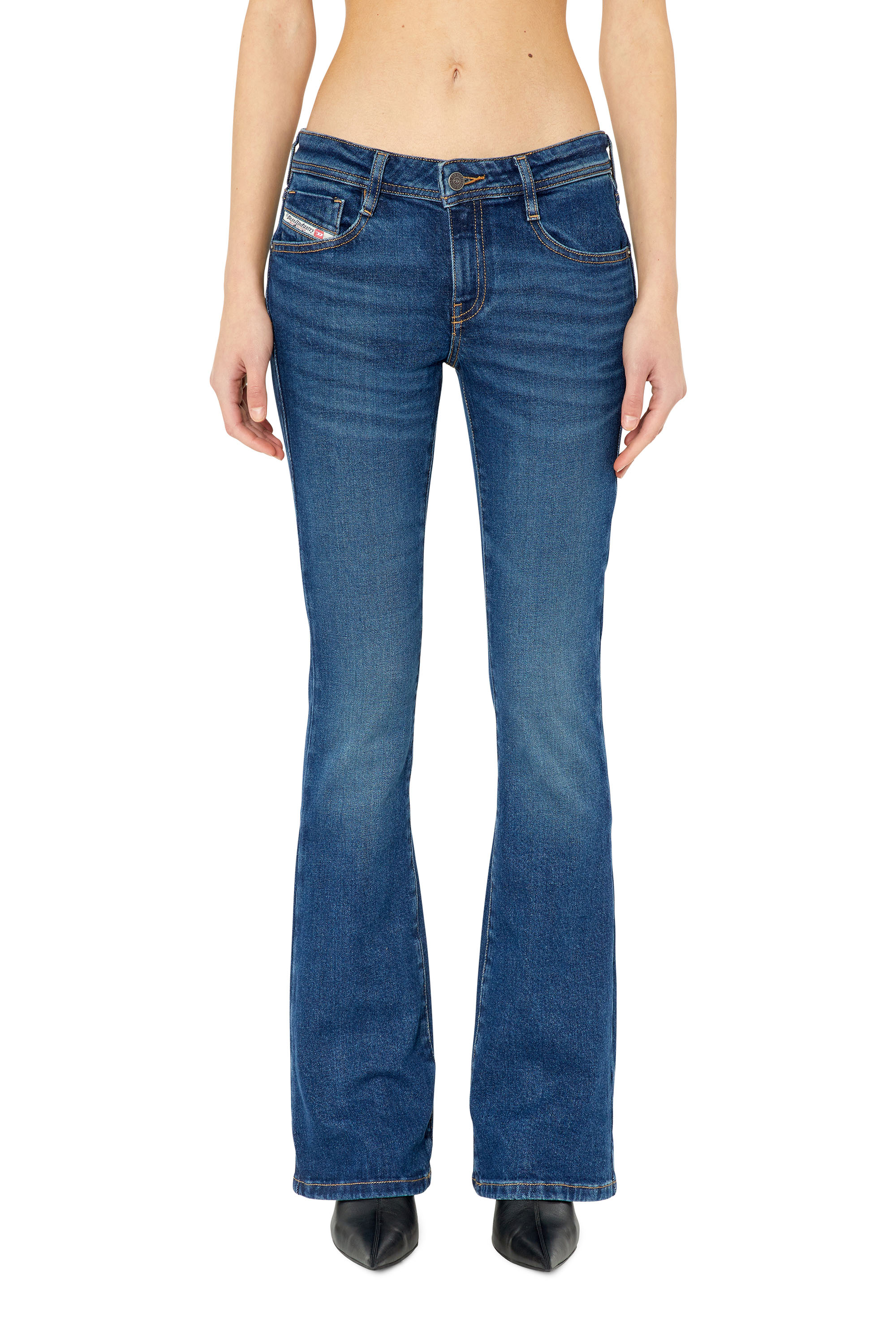 Diesel - Bootcut and Flare Jeans 1969 D-Ebbey 0GYCS, Dark Blue - Image 1