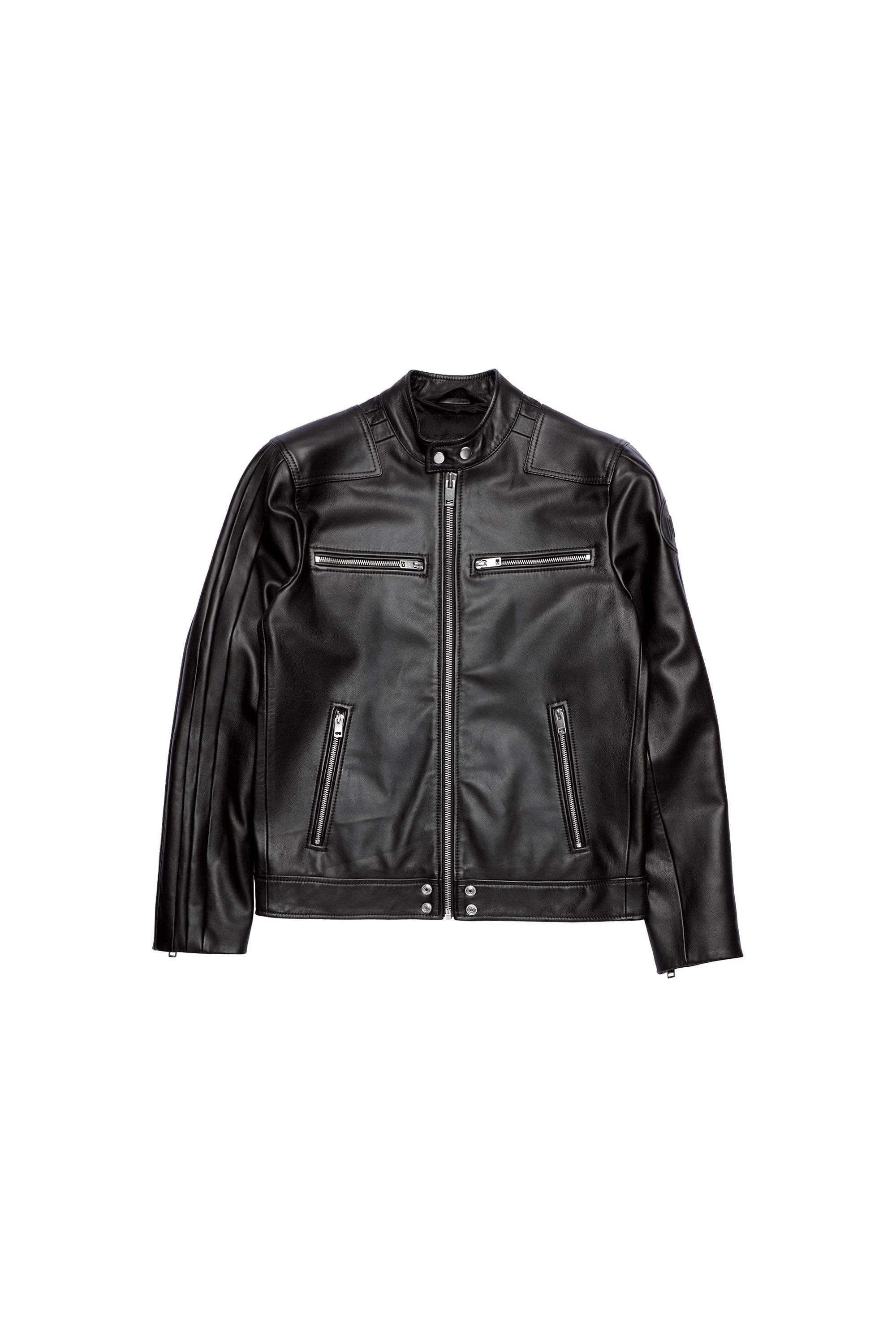 L-BOY, Black - Leather jackets
