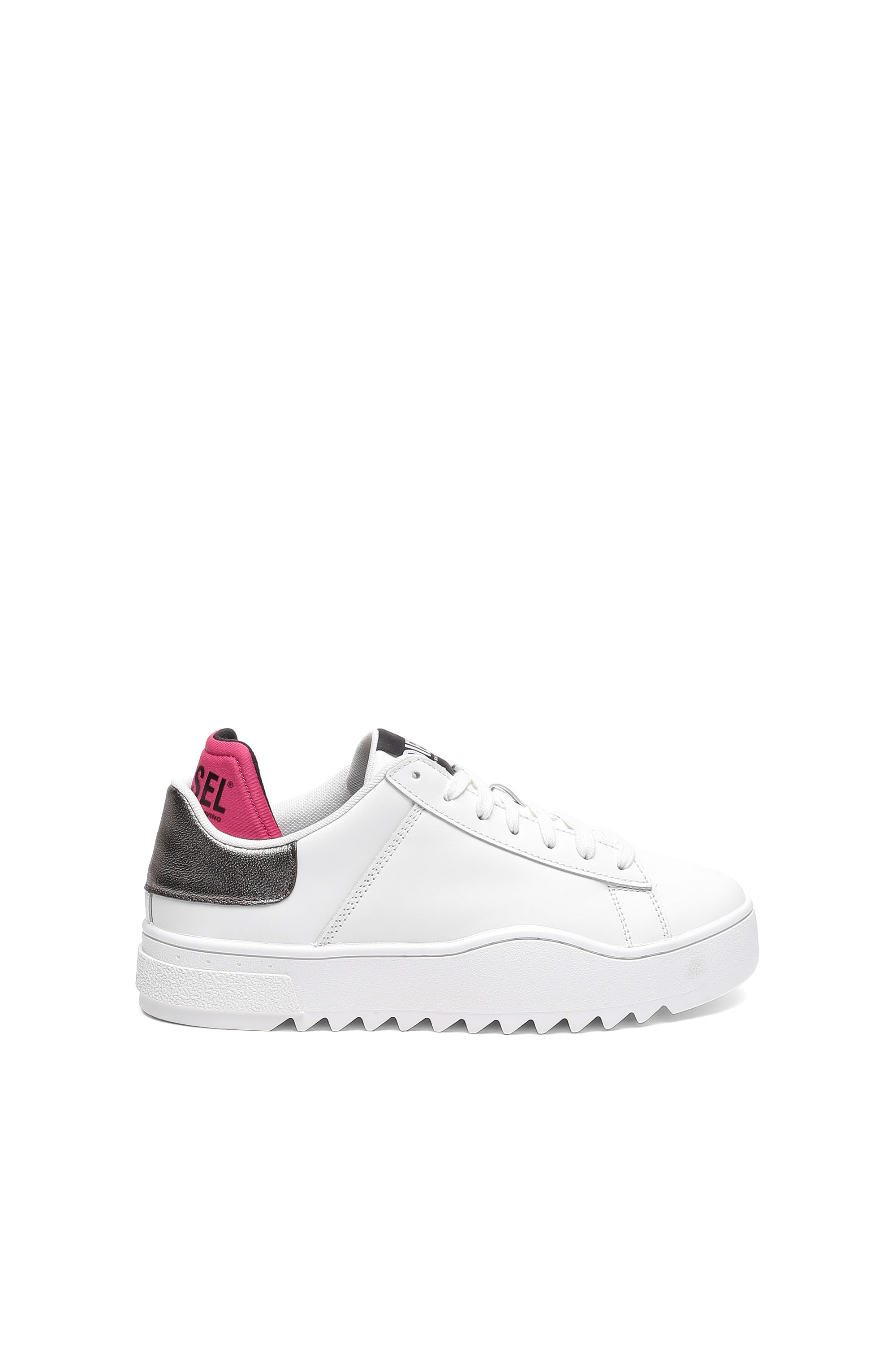 S-SHIKA LOW LACE W, White/Pink - Sneakers