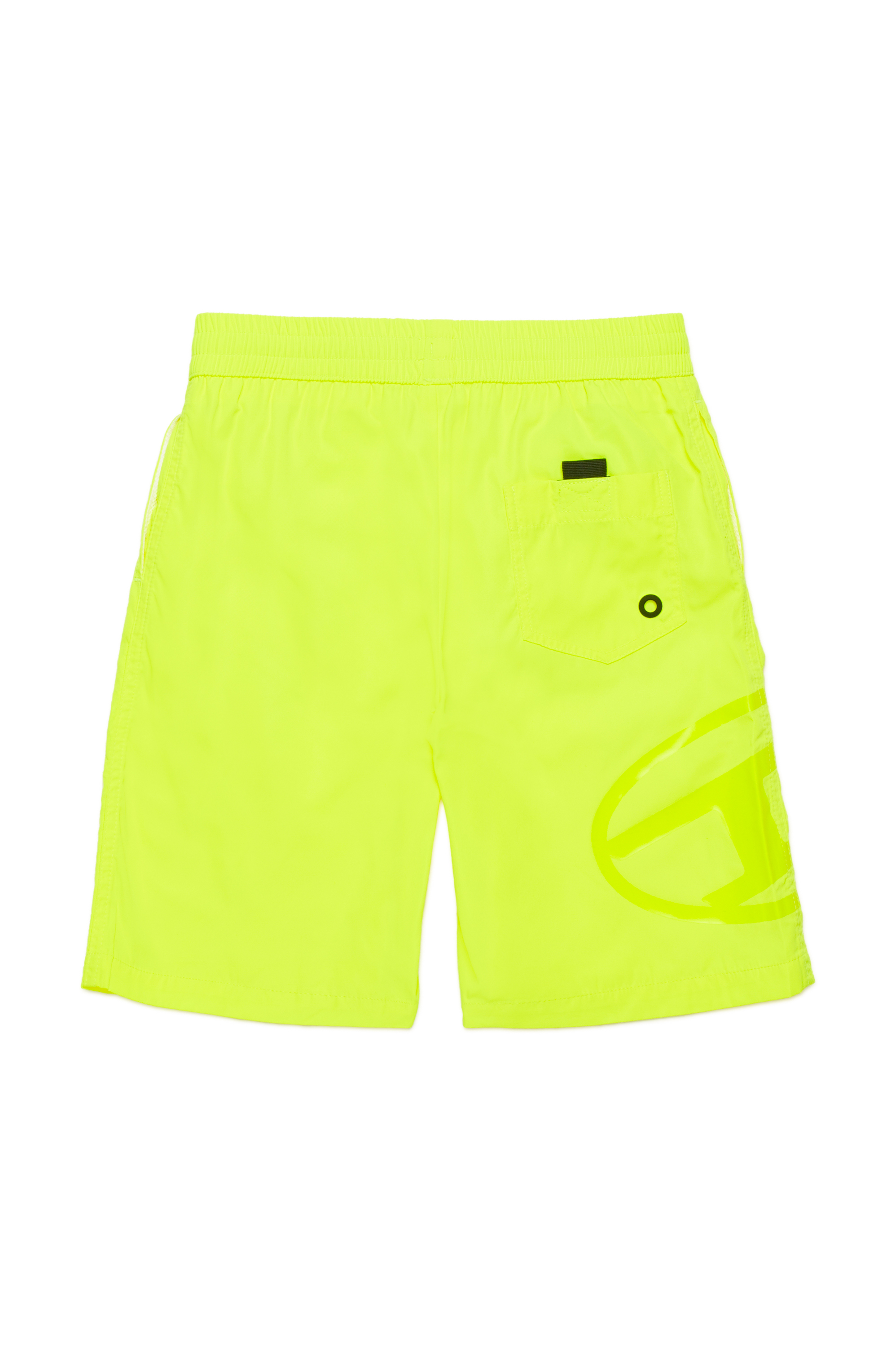 Diesel - MIPRUL, Man's Swim shorts with tonal Oval D logo in Yellow Fluo - 2