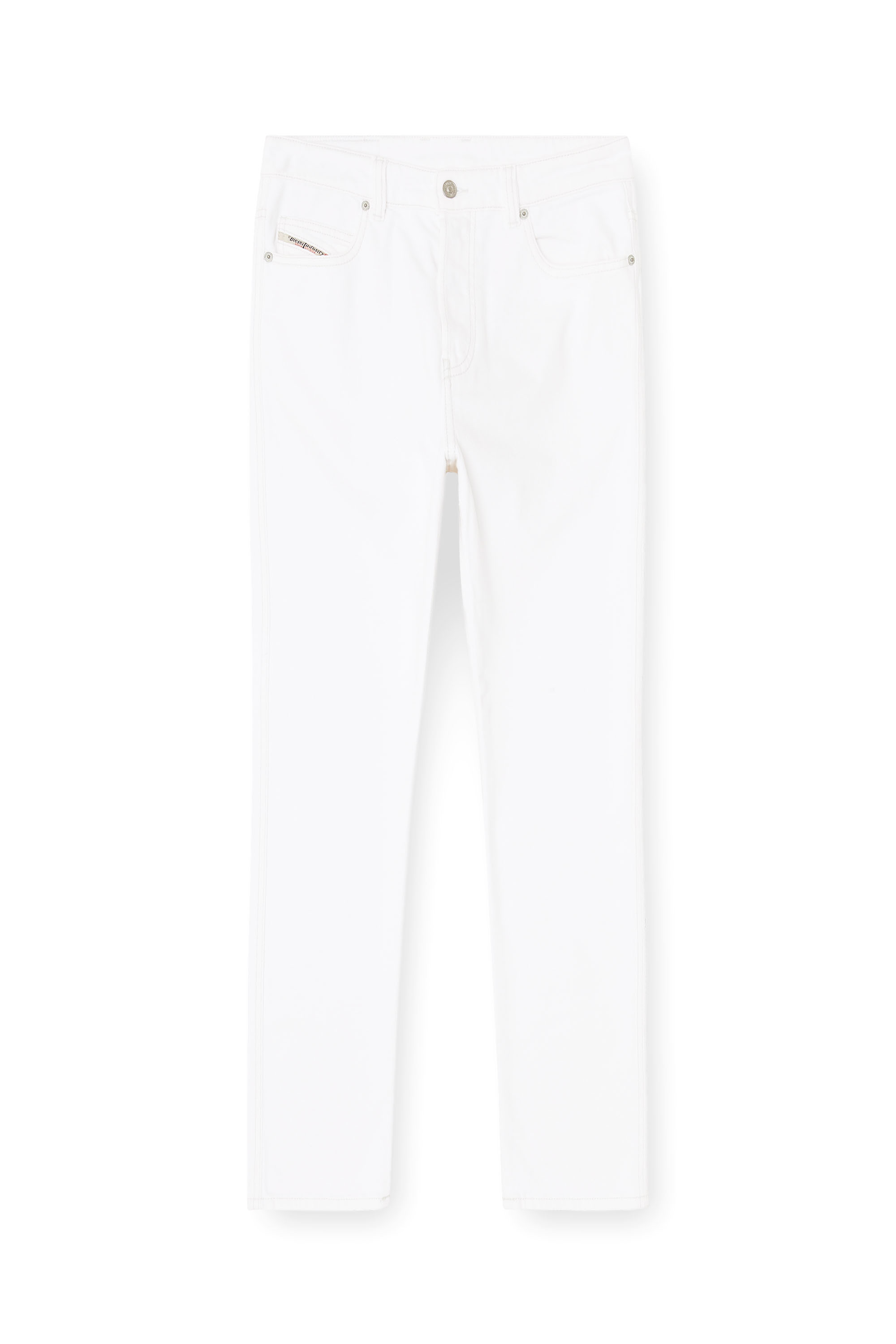 Diesel - Man's Slim Jeans 1993 D-Vyl 09N92, White - 3