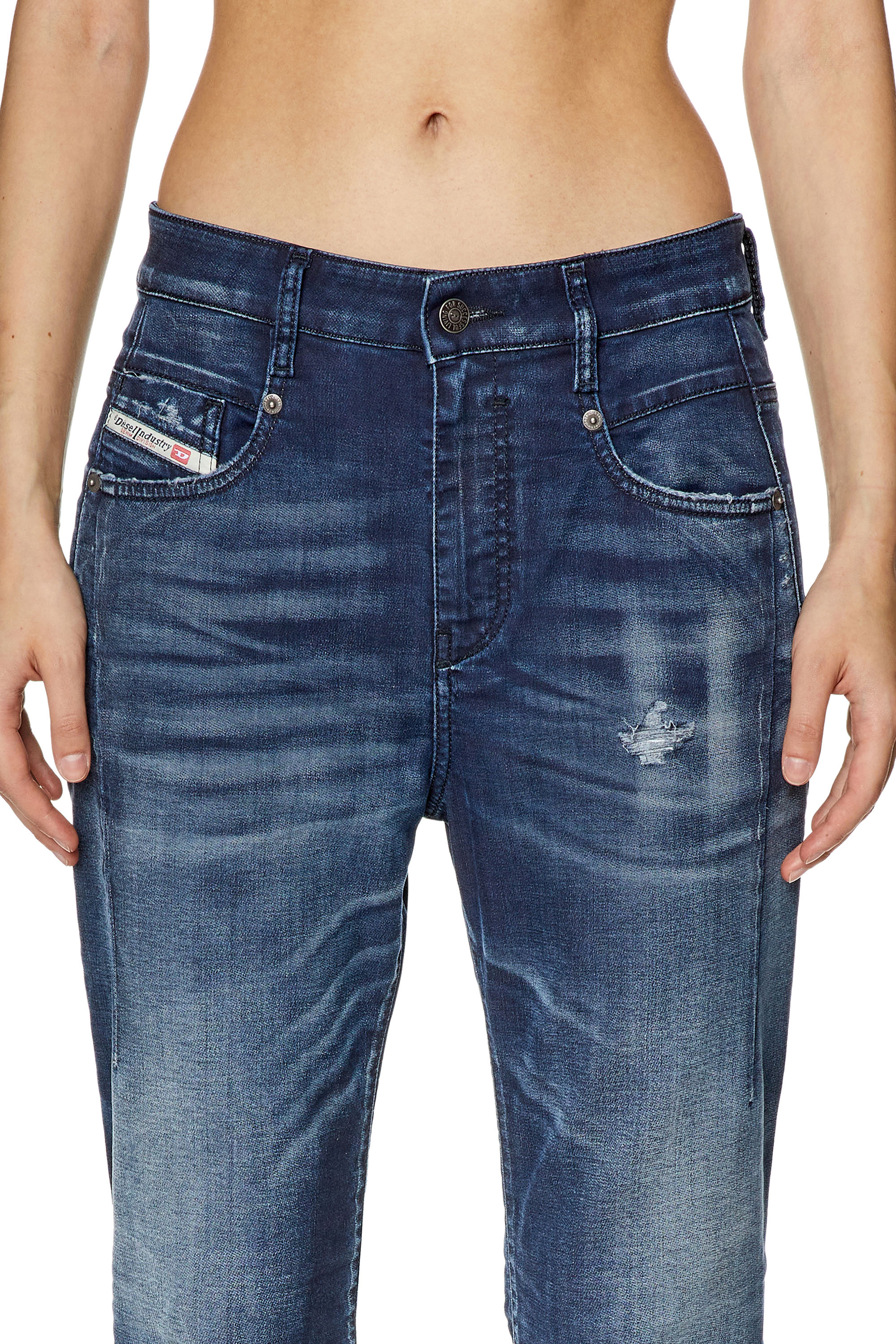 Diesel - Boyfriend 2041 D-Fayza Joggjeans® 068FQ, Dark Blue - Image 3