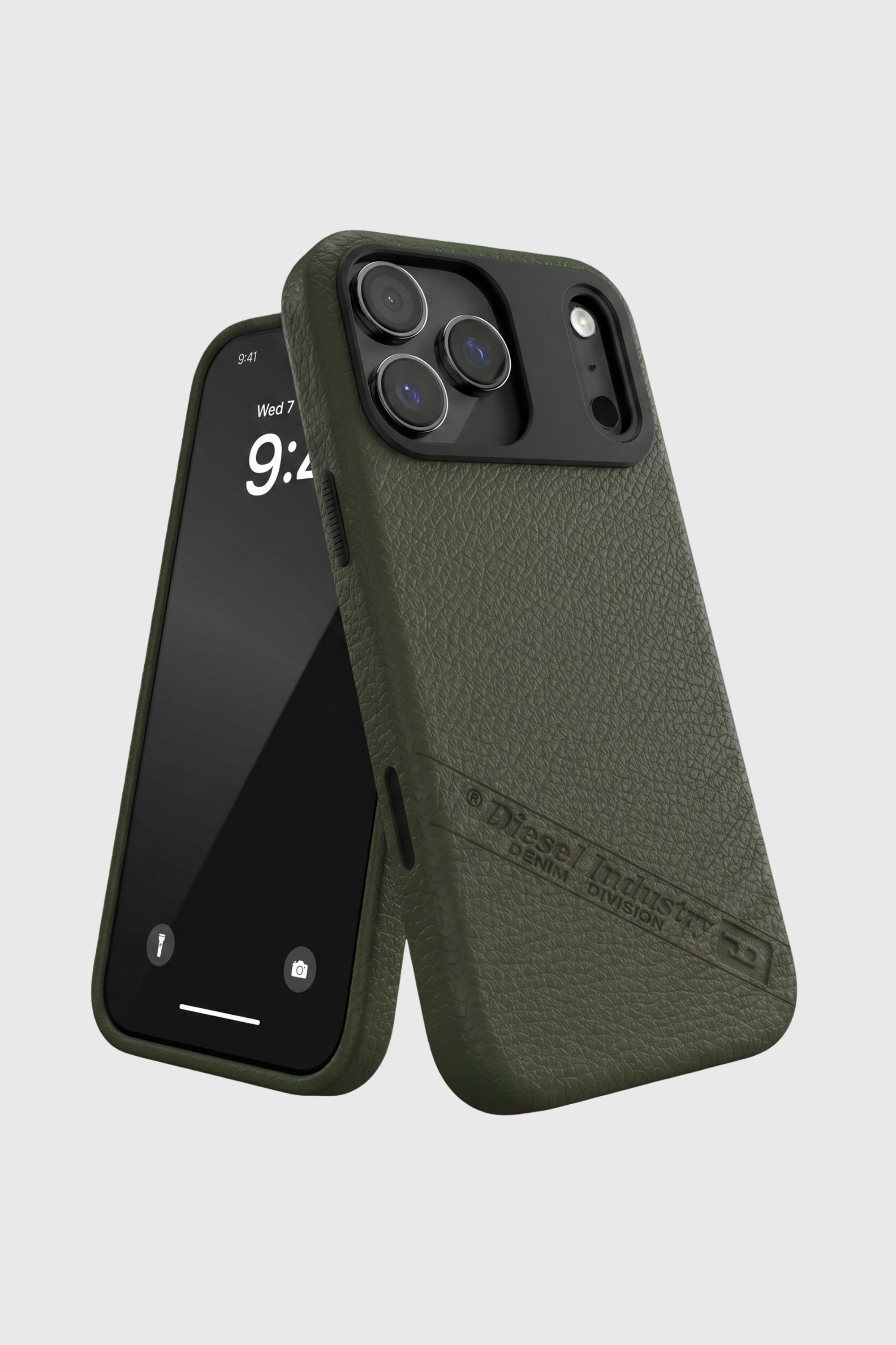 Diesel - 60648 MOULDED CASE, Unisex's Flag D case with MagSafe for iPhone 17 Pro Max in Dark Green - 6