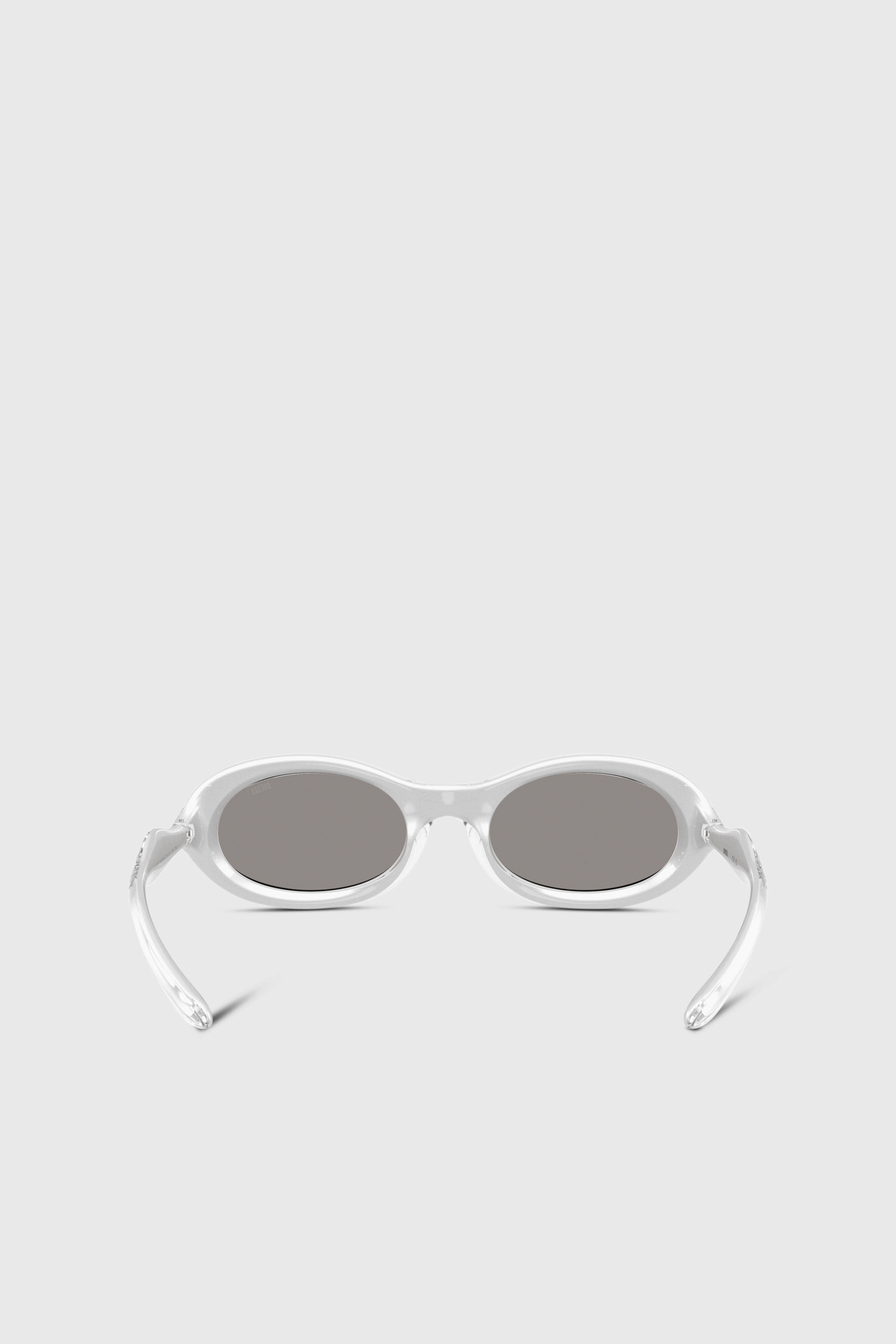Diesel - 0DL3011U, Unisex's Oval sunglasses in Grey - 3
