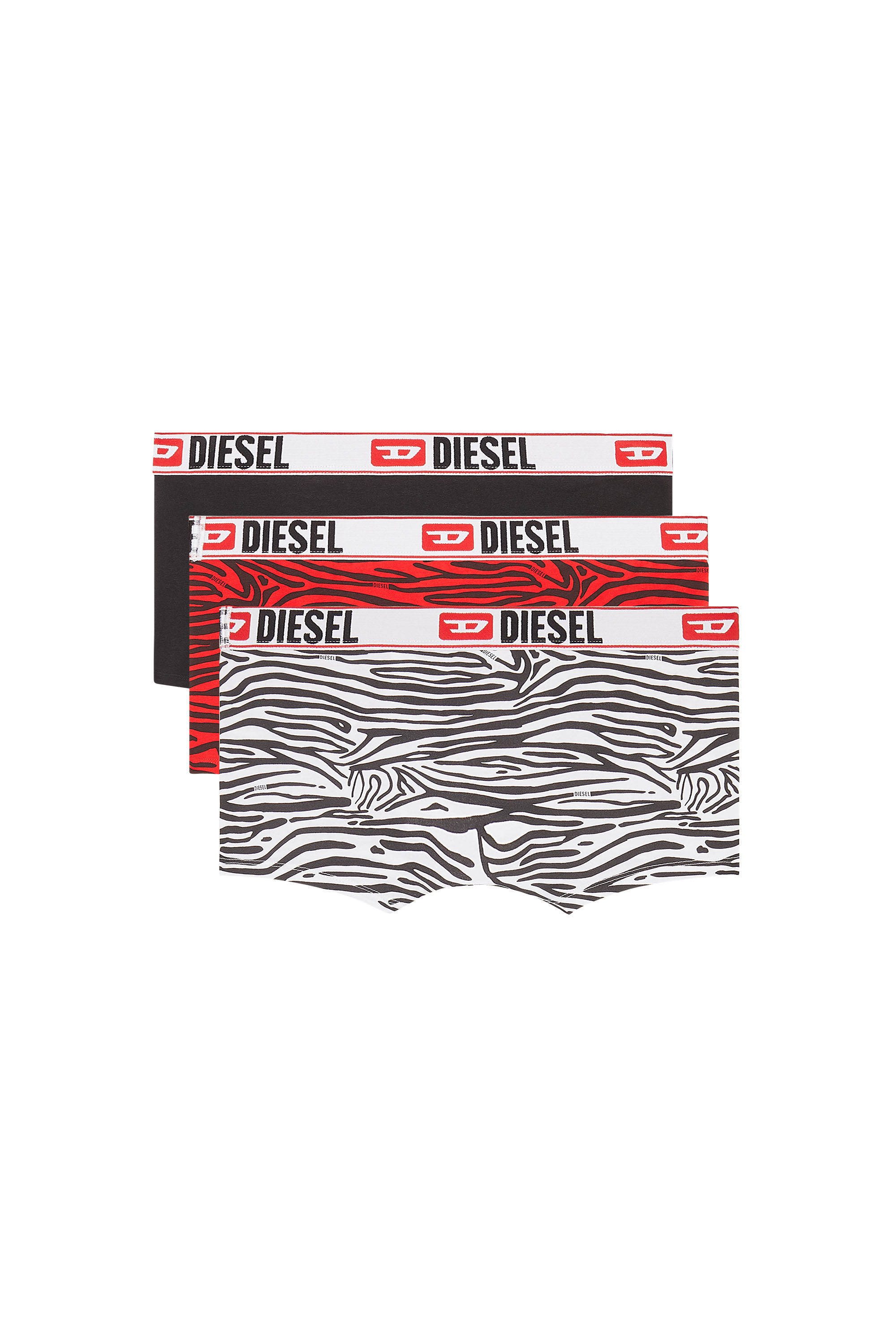 Diesel - UMBX-DAMIENTHREEPACK, White/Red - Image 2