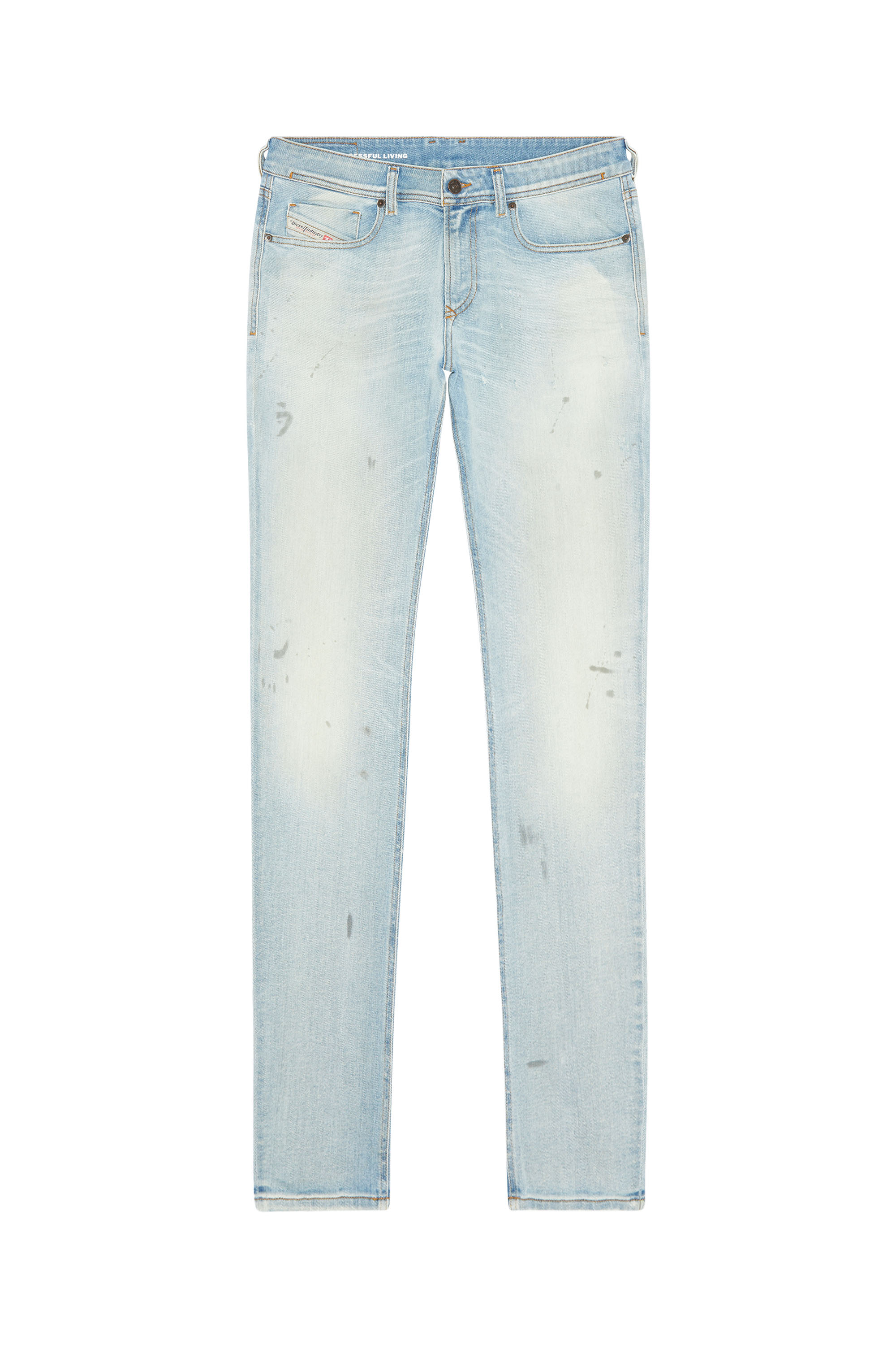 Diesel - 1979 Sleenker 09E89 Skinny Jeans, Light Blue - Image 5