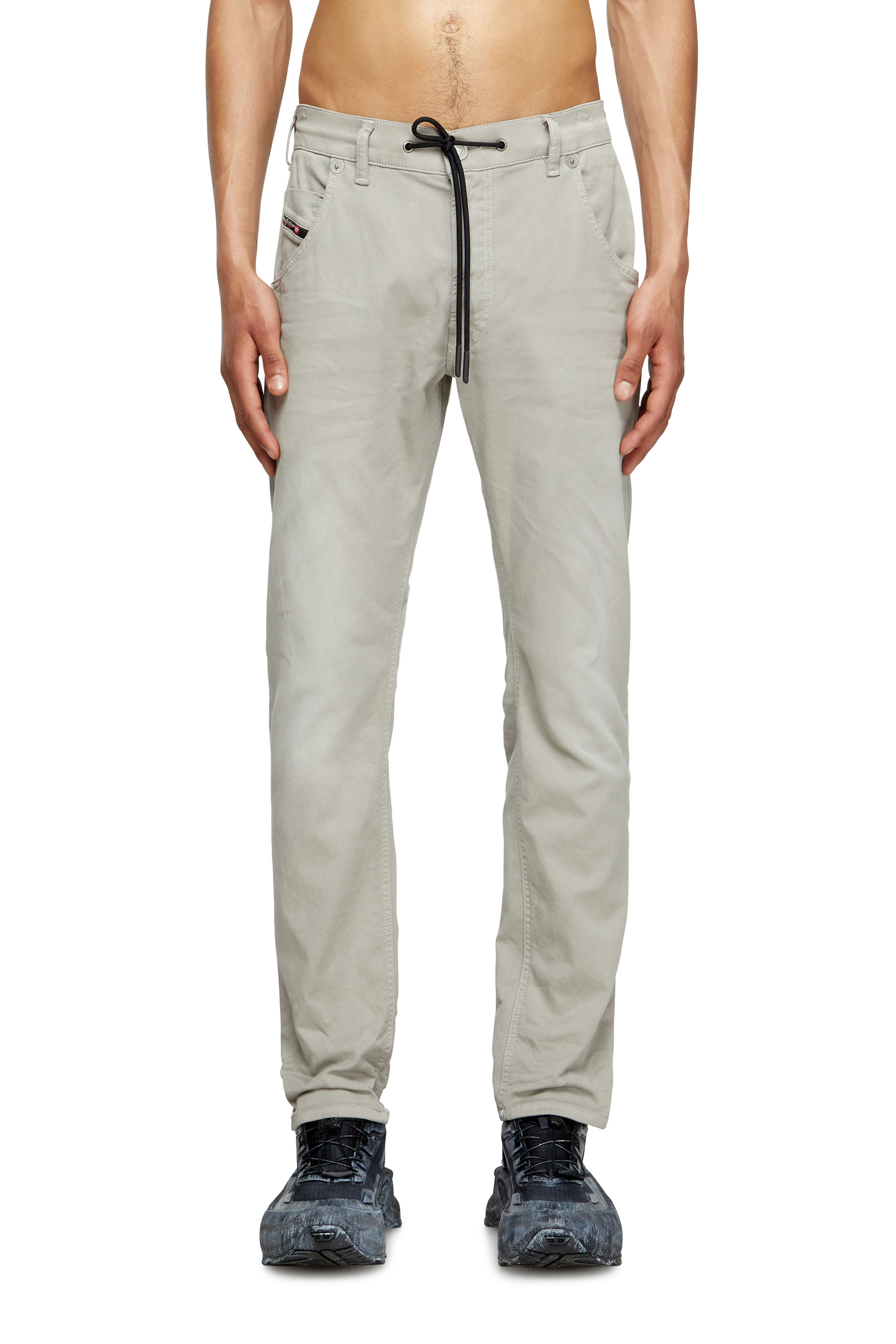 Regular 2032 D-Krooley Joggjeans® 0670M, Light Grey Diesel - Man's Regular 2032 D-Krooley Joggjeans® 0670M, Light Grey - 3