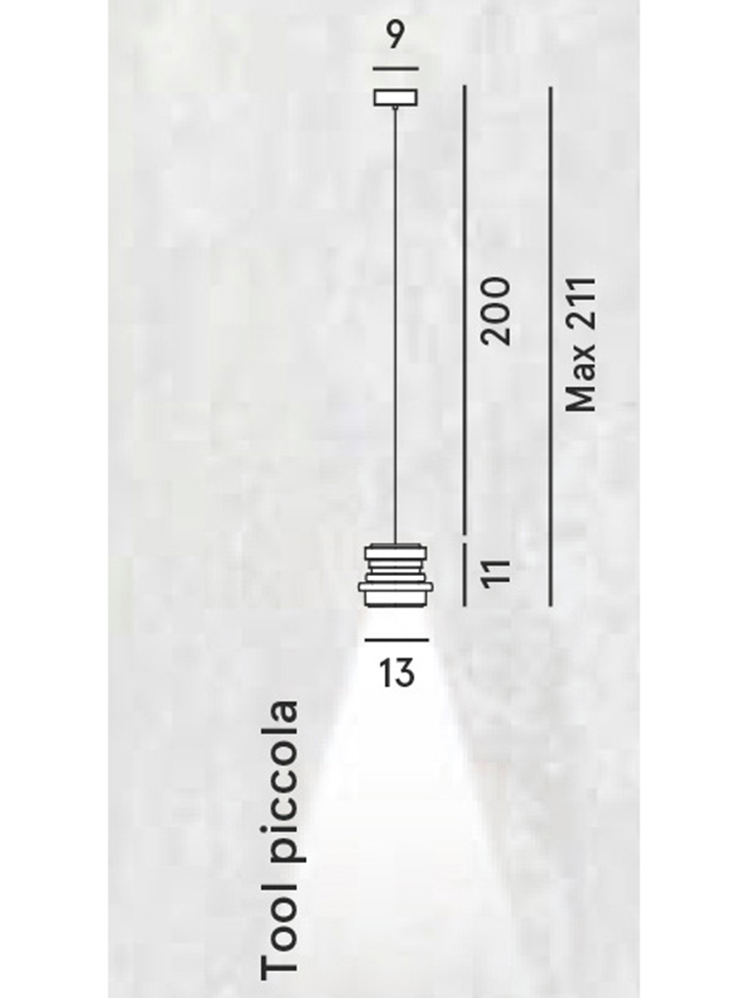 Diesel - TOOL PICCOLA SOSP, Unisex's Small lighting inspired by a reflex camera lens in Black - 2