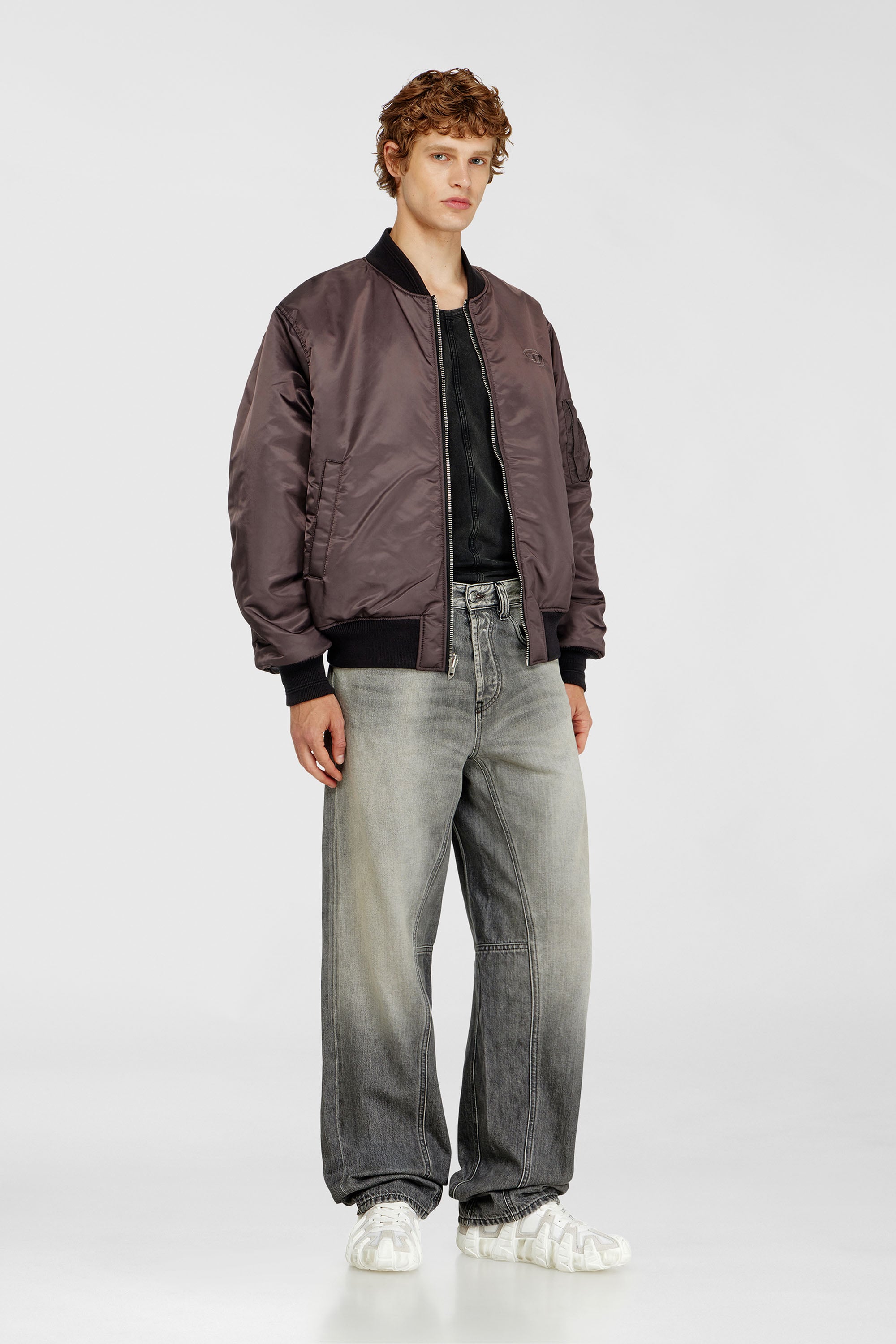 Diesel - Man's Relaxed Jeans 2001 D-Macro 09P56, Grey - 2
