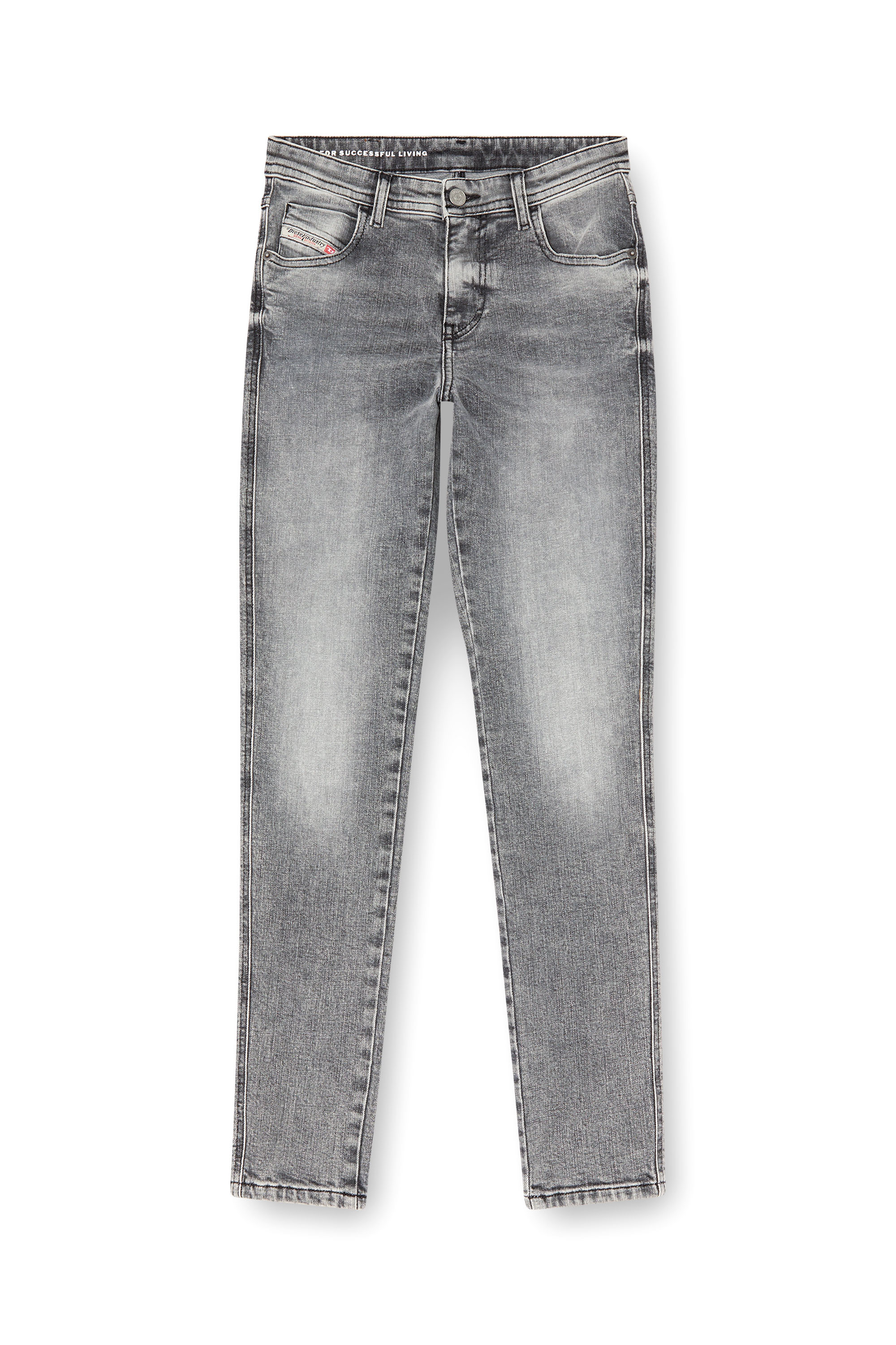 Diesel - Woman's Skinny Jeans 2015 Babhila 09L41, Light Grey - 3