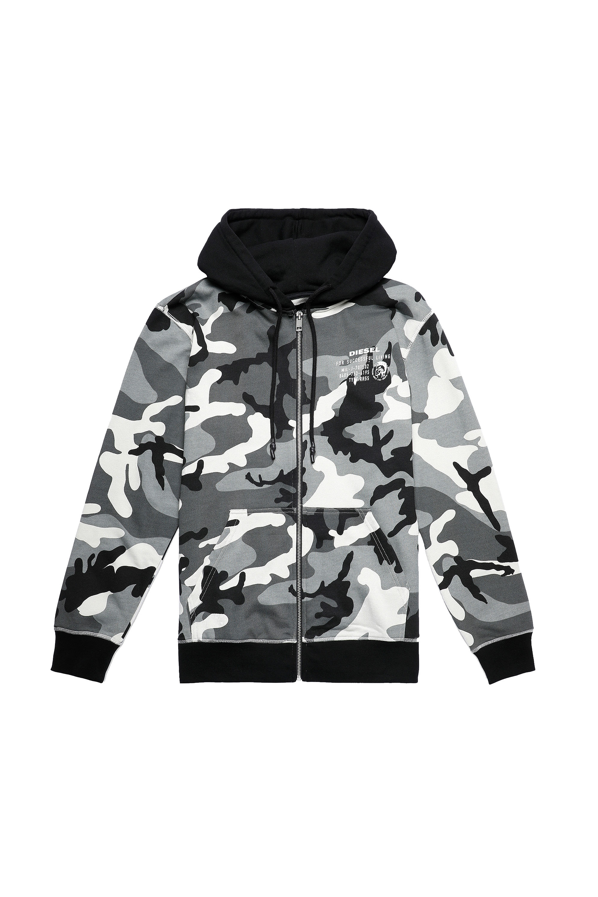 UMLT-BRANDON-Z, Grey/Black - Sweaters