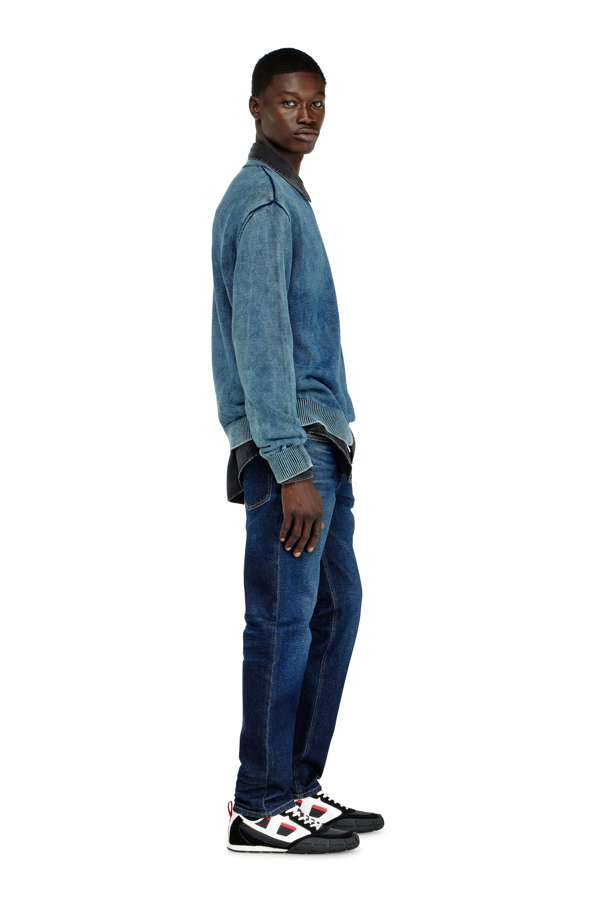 Diesel - Man's Regular Jeans 2023 D-Finitive 0KBBV, Dark Blue - 3