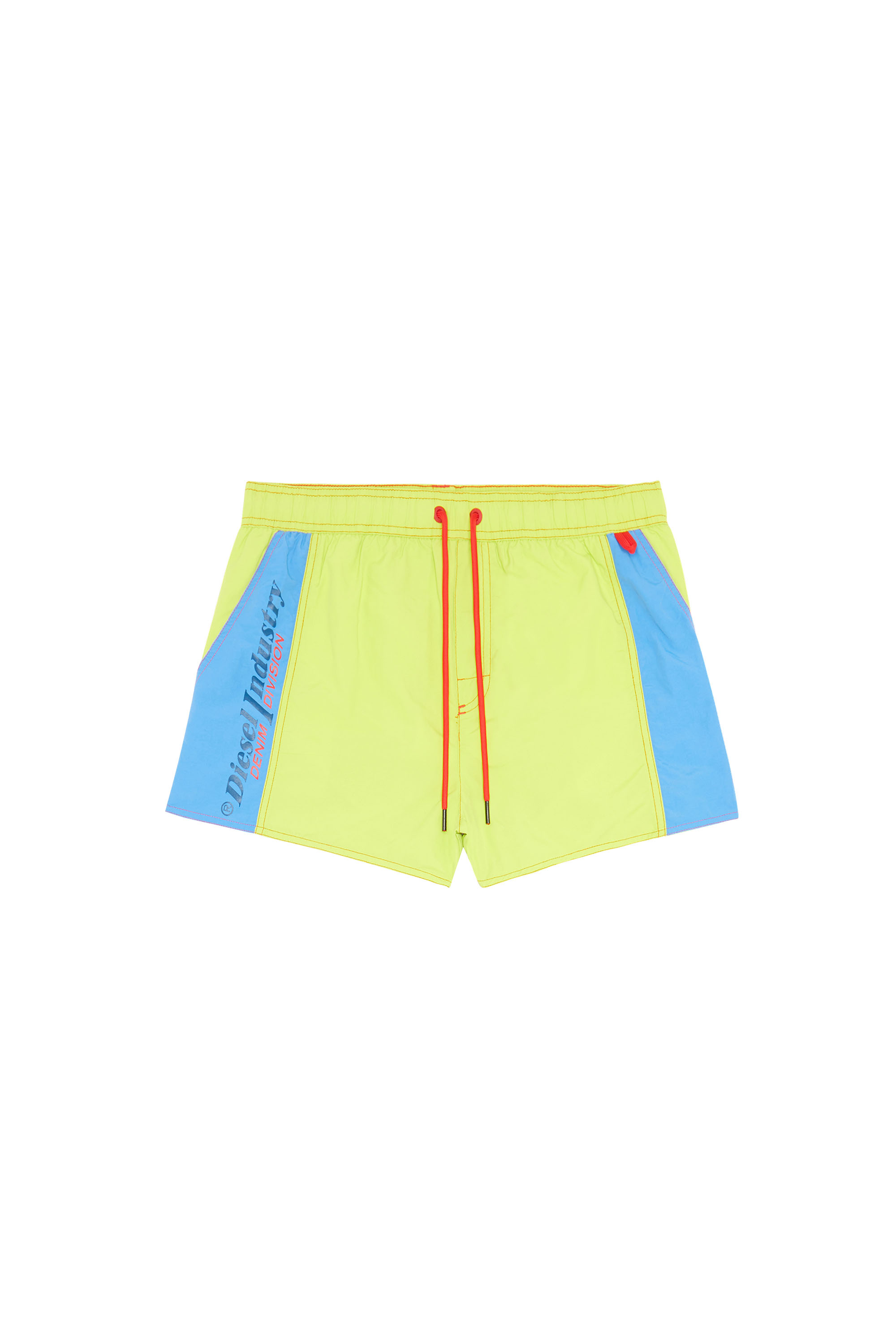 BMBX-CAYBAY SHORT CALZONCINI, Yellow/Blue - Swim shorts