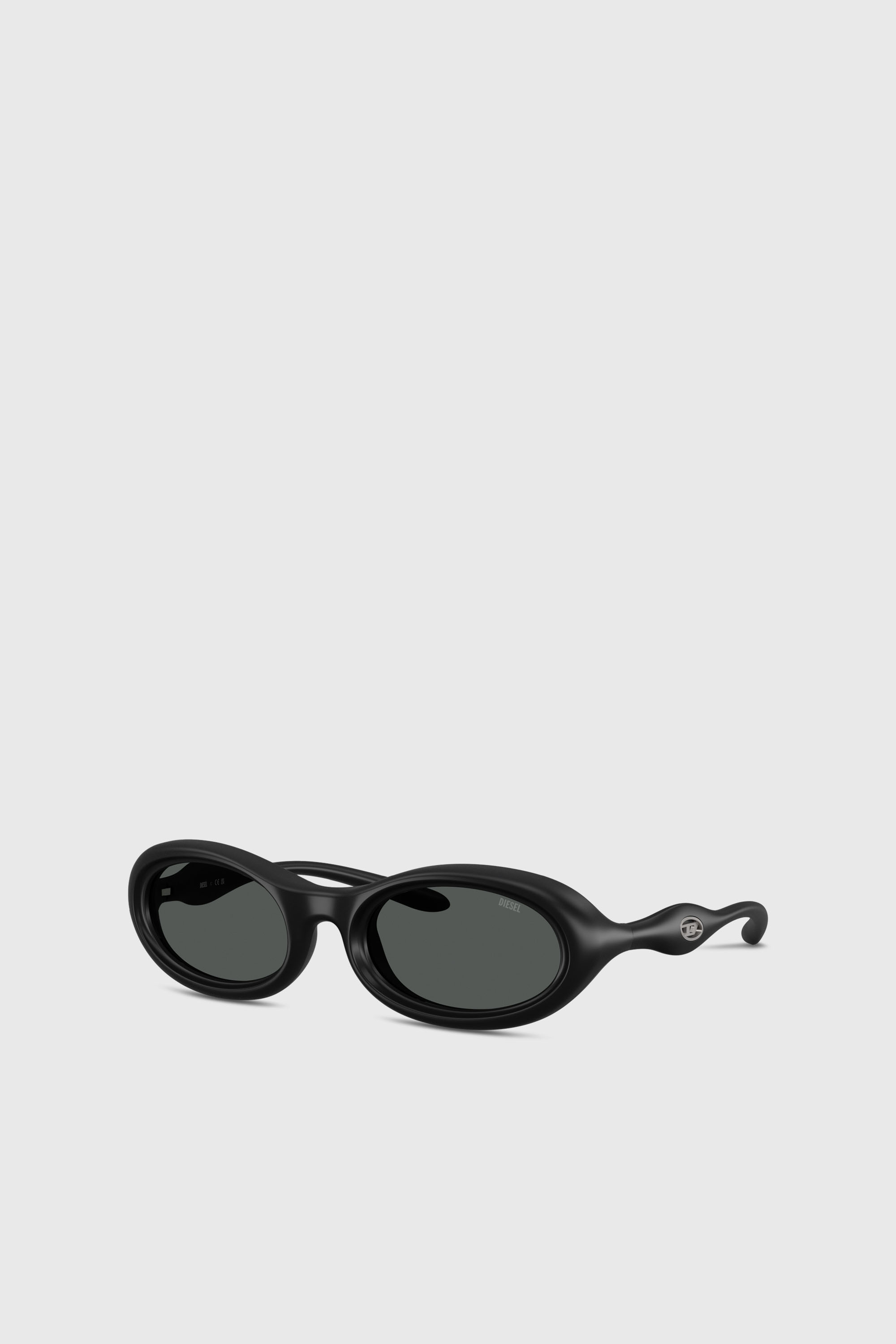Diesel - 0DL3011U, Unisex's Oval sunglasses in Black - 5