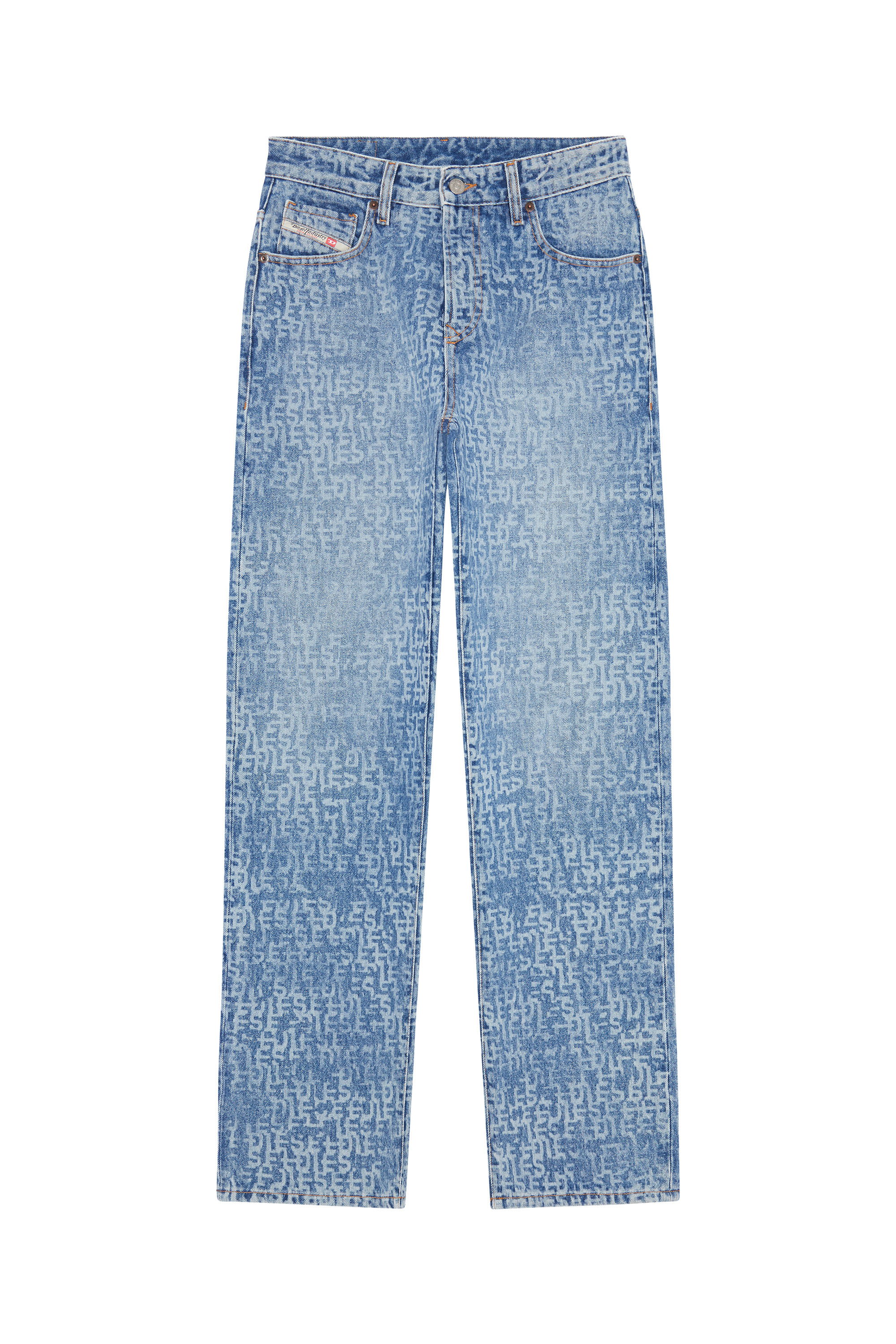 1999 007F5 Straight Jeans, Medium blue - Jeans