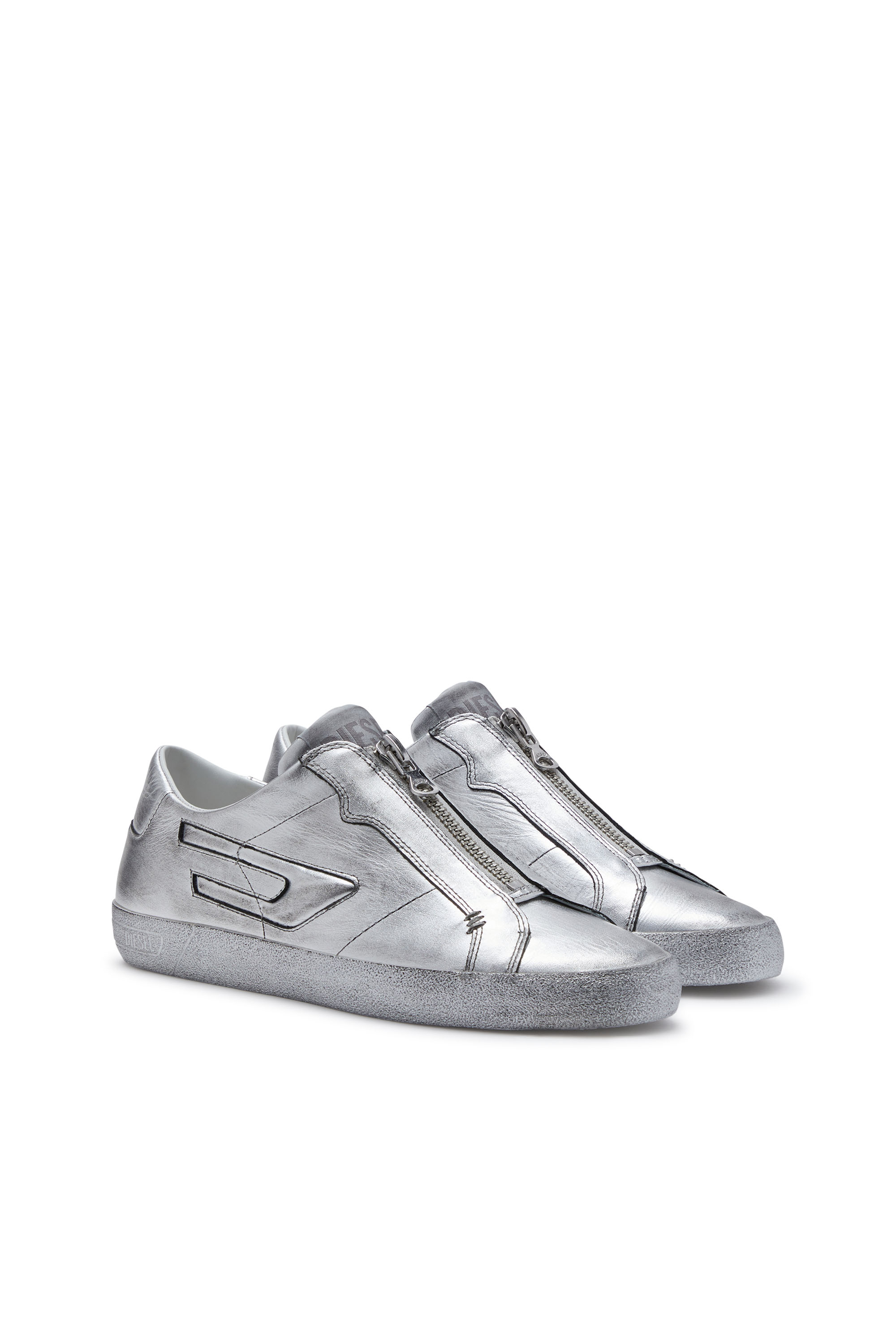 Diesel - S-LEROJI ZIP LOW, Silver - Image 2