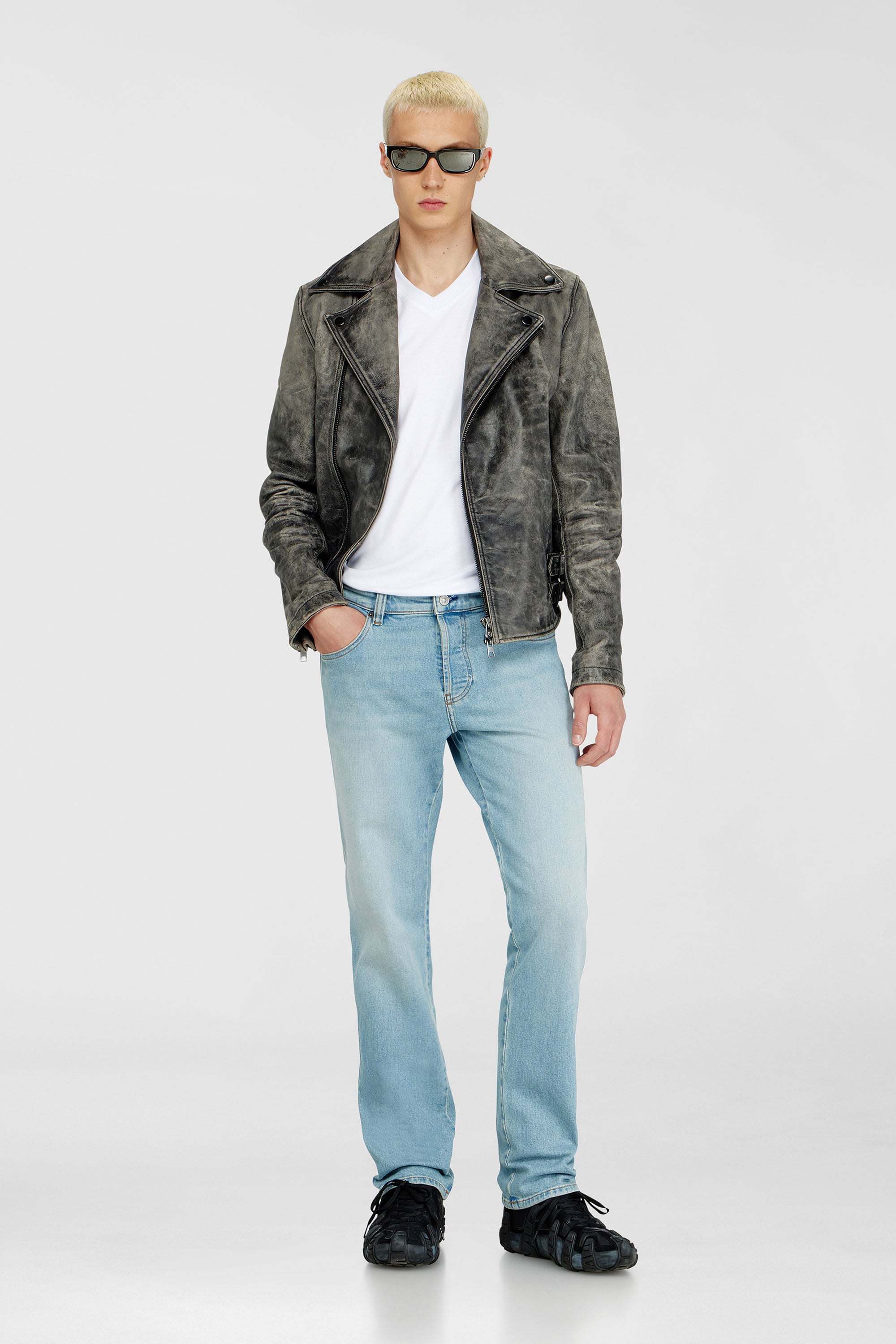Diesel - Man's Slim Jeans 1993 D-Vyl 0HDBI, Light Blue - 2